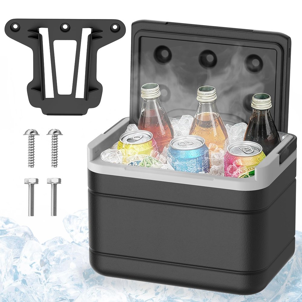 Drive-Up Club Car Precedent Cooler, Club Car Cooler with Mounting Bracket Kit Caddy for Club Car Precedent and Club Car Tempo and Onward OEM 102588101 103886801