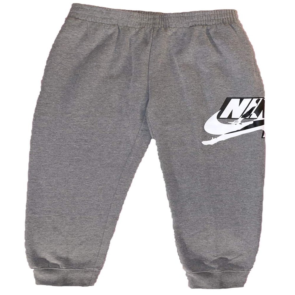 Jordan Boys Youth Classics Jogger Fleece Sweatpants Size M, L, XL (Grey, Small)