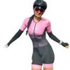 CYTSH Cycling Suit Women's Triathlon-Suit Cycling Jersey Jumpsuit Cycling Set Gel Pad Quick-Drying Slimming For Cycling (Color : A, Size : XXXX-Large)