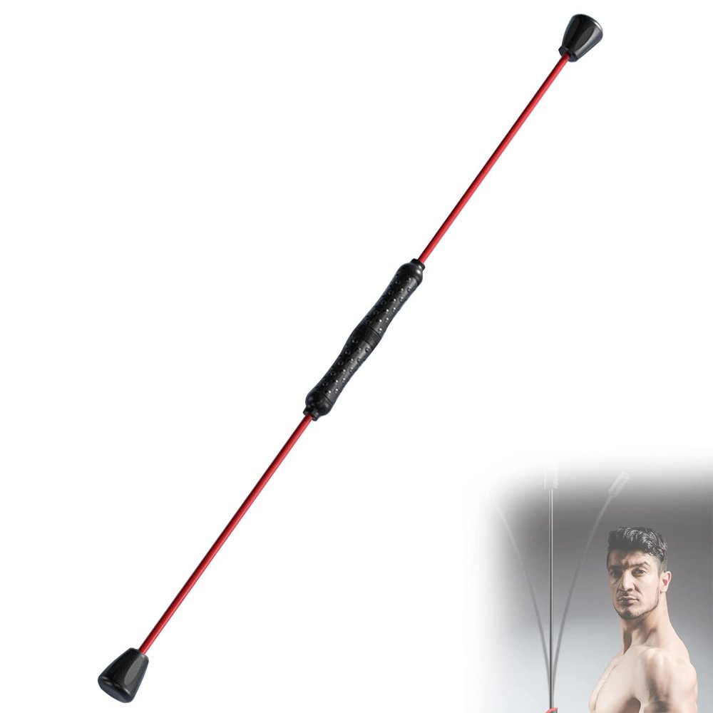 DYK&NX Multifunctional Fitness Elastic Bar, High-Frequency Vibration Training Flexi-bar, Training Fitness Equipment Suitable for Your Workout at Home