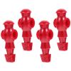 Veemoon Football Pool Player Replacement Set - 2Pcs Durable Resin Foosball Figures for Table Football Game Easy to Install and Colorful Design view 1