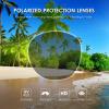 LifeArt 2 Pack Vintage Round Sunglasses for Men and Women UV400 Protection Outdoor Shades with Black Gold+Clear Gold +2.50 Magnification Frame view 4