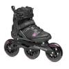 Rollerblade Macroblade 110 3WD Womens Adult Fitness Inline Skate, Black and Orchid, Performance Inline Skates view 1