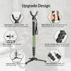 Manbily Shooting Stick Monopod with Tri-Stand Tripod Base, with Rotating and Removeable U-Shaped Yoke for Hunting, Shooting, and Outdoors-Green (G-333) view 3