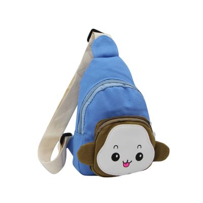 Amamcy Cute Sling Bag Small Chest Bag Cartoon Monkey Sling Daypack Cute Cossbody Sling Bag Coin Purse Small Cute Purse Fanny Pack