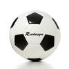 Runleaps Soccer Ball Size 3 for Kids, Ball Toys with Star Pattern Official Size Soccer Balls for Training, Playing, Boys, Girls, Toddlers Age 3-8 (Black) view 1