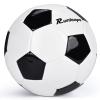 Runleaps Soccer Ball Size 3 for Kids, Ball Toys with Star Pattern Official Size Soccer Balls for Training, Playing, Boys, Girls, Toddlers Age 3-8 (Black) view 2