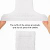 Auranso Girl Knee High Cotton Socks 9 Pairs Girls Long Crew Socks white 9-12 Years view 4