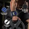 BEAST RAGE Wrist Wraps for Weightlifting Adjustable Lifting Straps & Wrist Straps with Thumb Loop for Enhanced Gym Support, Wrist Support for Powerlifting, Bodybuilding and Gym Workout (Black Blue) view 2