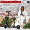 DNYSYSJ Electric Scooter Seat - Folding Saddle for E-Scooter - Universal Red USA STOCK view 2