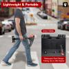 DNYSYSJ Electric Scooter Seat - Folding Saddle for E-Scooter - Universal Red USA STOCK view 3