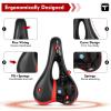 DNYSYSJ Electric Scooter Seat - Folding Saddle for E-Scooter - Universal Red USA STOCK view 4