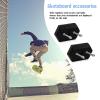 ARTIOMO Wall-Mounted Skateboard Display Stand Skateboard, Wall Display Rack ABS Stand, Fixed Mount Indoor Floating Skateboard Indoor. view 3