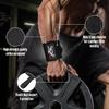 BEAST RAGE Wrist Wraps for Weightlifting Adjustable Lifting Straps & Wrist Straps with Thumb Loop for Enhanced Gym Support, Wrist Support for Powerlifting, Bodybuilding and Gym workout (Black Org) view 2