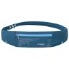 AONIJIE Running Belt, Adjustable Fanny and Waist Pack with 3 Quick Access Pockets, 63g Lightweight Workout Pouch, Easy Carry Any Phone, Night Reflection, Ideal for Walking Fitness (Blue) view 1