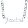 ChainsHouse Name Necklace Personalized for Women Men, Stainless Steel Custom Name Necklace Nameplate Pendant Jewelry Gift view 1