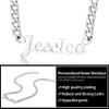 ChainsHouse Name Necklace Personalized for Women Men, Stainless Steel Custom Name Necklace Nameplate Pendant Jewelry Gift view 4