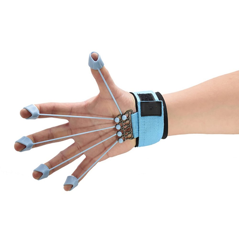 oiakus Finger Exerciser, 20LB Hand Grip Resistance Band, Finger Extensor Trainer, Adjustable Nylon Hook Hand Muscles Fitness Tools, for Finger Resistance Stretching Fitness Training.