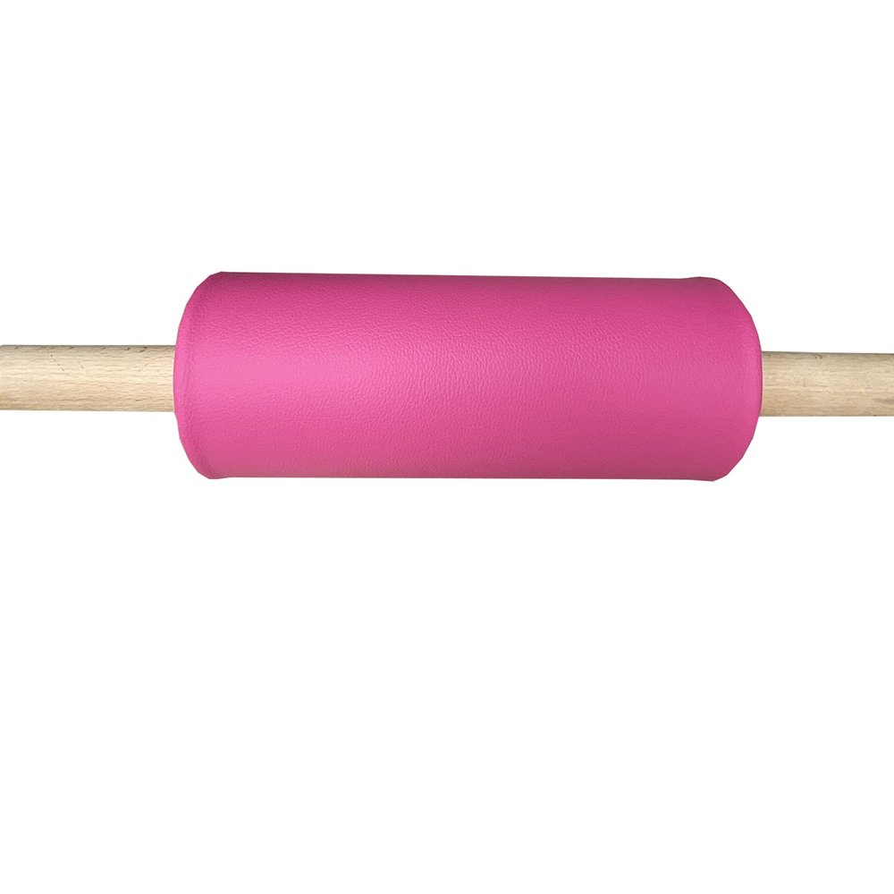 CORECISE Gymnastics Bar Pad Protective Sleeve for Gymnastics Bars, Uneven Bars or Parallel Bars (1.5 INCH, Pink)