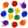 Lolakee Dance Scarves for Kids 12 Pcs Music Scarves Dance Scarf Play Scarves for Children Movement Square Juggling Silk Tricks Scarves Rhythm Band Scarves(6 Colors,24" x 24") view 1