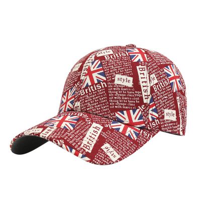 4th of July Men's American Flag Baseball Caps Cotton Adjustable Fitted Snapback Hat Unisex Full Printed Summer Sun Hats