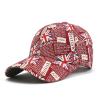 4th of July Men's American Flag Baseball Caps Cotton Adjustable Fitted Snapback Hat Unisex Full Printed Summer Sun Hats view 2