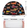 BAIKUTOUAN I Love My Dog Dachshunds Unisex Swim Cap Durable Elastic Bathing Cap Swimming Hat for Long Hair Short Hair view 2