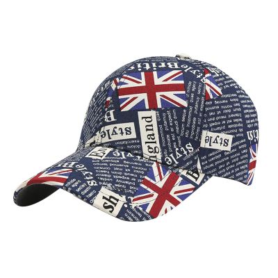 4th of July Men's American Flag Baseball Caps Cotton Adjustable Fitted Snapback Hat Unisex Full Printed Summer Sun Hats