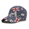 4th of July Men's American Flag Baseball Caps Cotton Adjustable Fitted Snapback Hat Unisex Full Printed Summer Sun Hats view 2