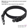 Dotacty Duty Belt for Police Law Enforcement Security Correctional Officer 2.25" Tactical Outer & Inner Belt for Work Patrol Gear Holster Pouches XXL view 2