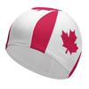 BAIKUTOUAN Canadian Flag Unisex Swim Cap Durable Elastic Bathing Cap Swimming Hat for Long Hair Short Hair