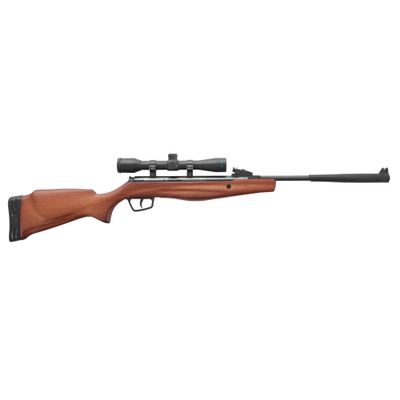 Stoeger S3000-C Compact Airgun Combo - .177 Caliber - Hardwood with Fiber-Optic Sights Combo - Includes 4 x 32 Scope
