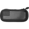 Casemaster Sentry Dart Case Slim EVA Shell for Steel and Soft Tip Darts, Hold 6 Darts and Features Built-in Storage for Flights, Tips and Shafts, American Flag view 1