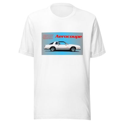 1987 Chevy Monte Carlo SS Aerocoupe Owner Short-Sleeve Unisex T-Shirt White
