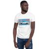 1987 Chevy Monte Carlo SS Aerocoupe Owner Short-Sleeve Unisex T-Shirt White view 2
