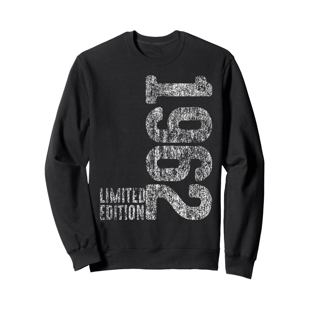 64th Birthday Man Woman 64 Years 1962 Decorative Gift Funny Sweatshirt