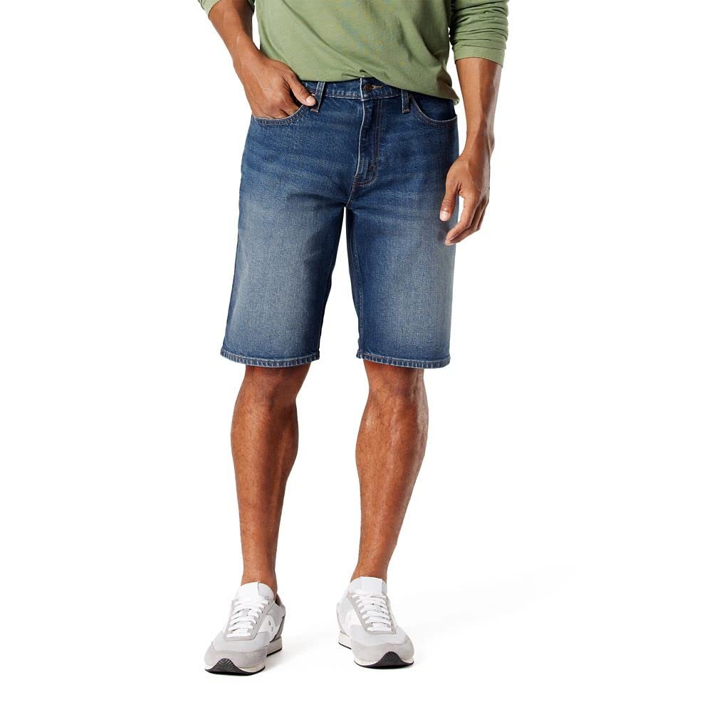 Levi Strauss Signature Gold Men's Big & Tall Jean Shorts, Mesquite, 44