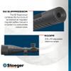 Stoeger S8000-E TAC Airgun Combo - .22 Caliber - Black Synthetic with 3-9x40 Adjustable Objective Scope view 4