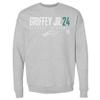 500 LEVEL Ken Griffey Jr. Sweatshirt (Crew Sweatshirt, XX-Large, Heather Gray) - Ken Griffey Jr. Seattle Elite WHT view 1