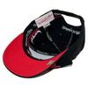 Mitchell & Ness Chicago Bulls Team Script 2.0 Stretch Snapback Hat Adjustable Cap - Black/Classic Script view 4