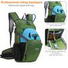 Lemuvlt Hiking Daypack15L,Lightweight & Durable - Ideal Backpack for Skiing, Skating, Snowboarding,Hiking, Running, MTB Cycling (Olive) view 3