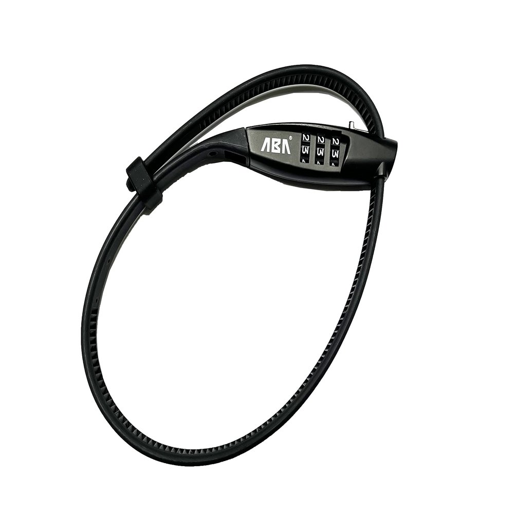 18 Zip Combination Keyless Cable Lock Lightweight Bike/Scooter/Luggage Lock Item Bike Lock (10)