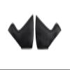 microSHIFT | SB-5 Replacement Hoods | Black | Pair view 2