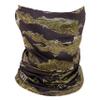 GOT Sports UPF 50+ Fishing Neck Gaiter - UV Face Mask Sun Protection for Men & Women - Camo SPF Face Cover Gator - Fishing, Hunting, Hiking (Olive Tiger Stripe) view 1