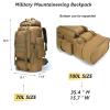 KXBUNQD 100L Hiking Camping Backpack Tactical Backpack for Men Large Survival Hunting Waterproof Backpack Molle Rucksack Military Camping Backpacking Daypack view 2