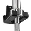 Yes4All Vertical Wall Mounted Olympic Barbell Holder, Barbell Storage Rack, Hanging Barbell Rack for Home Fitness Equipment - 1 bar view 1