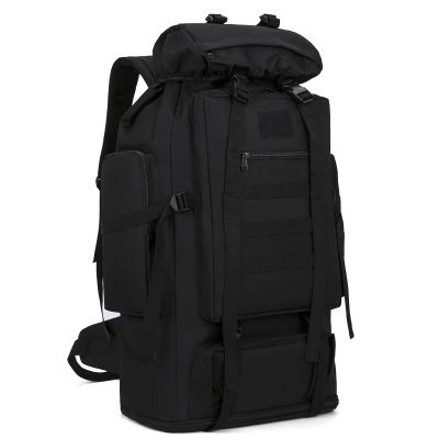 KXBUNQD 100L Tactical Military Backpack for Men - Waterproof Hiking & Hunting Pack with MOLLE System, Adjustable Suspension, Survival Gear Compartment - Outdoor Camping, Trekking Travel Backpack