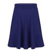 Agoky Girls Long Maxi Dance Skirt Celebration of Spirit Praise Dance Dress School Uniform Dance Performance Costume Navy_Blue Knee Length 16 view 1