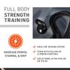 Body Sport Battle Rope, 30 ft. Long, 1.5 in. Diameter - Strong, Poly-Twine Training Cord for Indoor & Outdoor Use - Home Fitness & Gym Equipment view 3