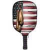 JCETUNO Pickle Ball Raquette Sleeve, American Flag and Boxing Gloves, Great Gift for Men, Women, Teens, Seniors, Kids and Adults of All Ages Who Love Pickleball Balls view 1
